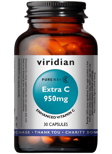 Viridian Extra-C 950mg 30 capsules