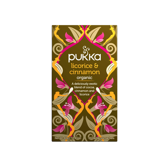 Pukka Licorice & Cinnamon, 20Bags