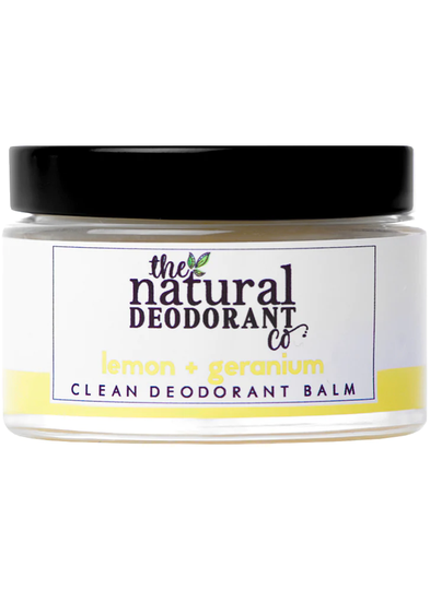 Natural Deodorant Co Clean Deodorant Balm Lemon Geranium 55g