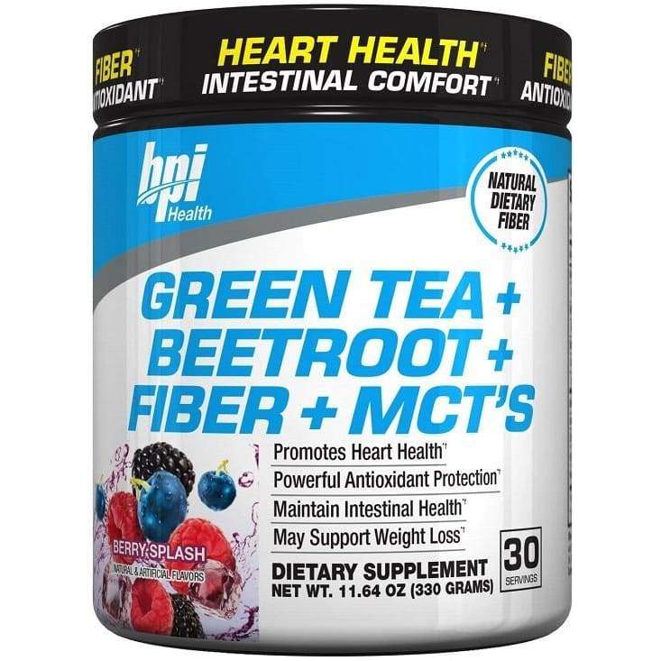 Green Tea + Beetroot + Fiber + MCTS, Berry Splash - 330 grams