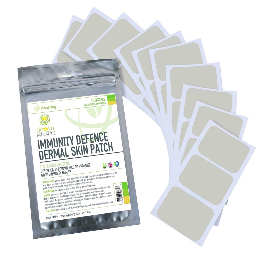 Vytaliving Biovit Immunity Defence Dermal Patches (pack of 15)