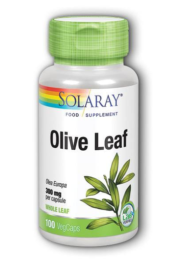 Solaray Olive Leaf, 300mg, 100 VCapsules