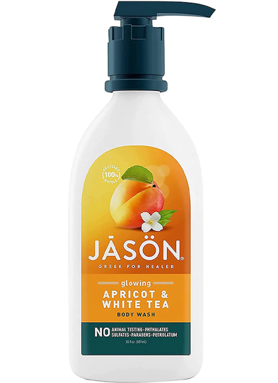 Jason Natural Glowing Apricot & White Tea Body Wash 887ml