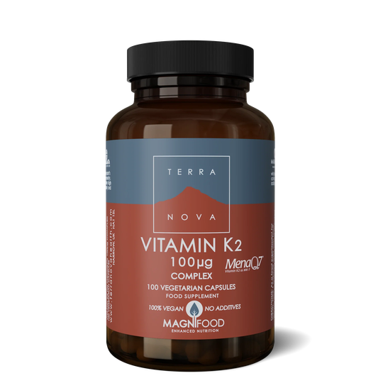 Terranova Vitamin K2 Complex 100mg, 100 Capsules
