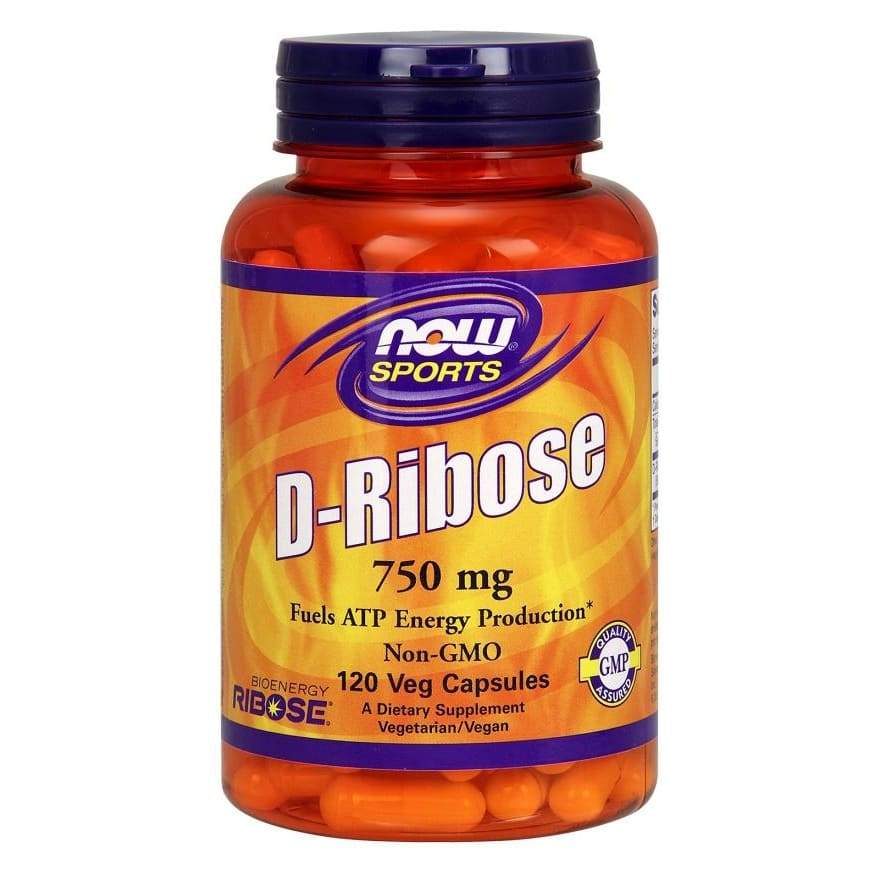D-Ribose, 750mg - 120 vcaps