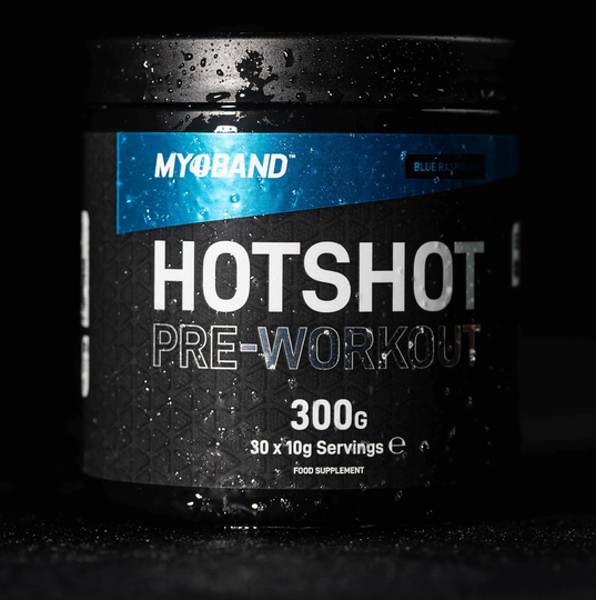 HOTSHOT preworkout, Blue Raspberry / 30 Servings - Tub