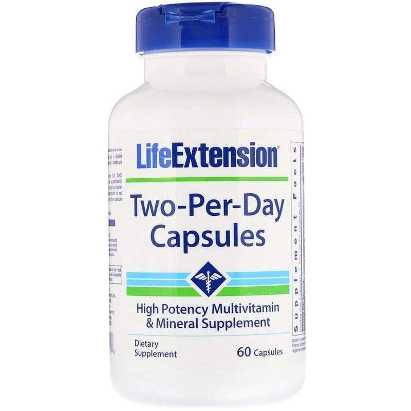 Two-Per-Day, Capsules - 60 caps