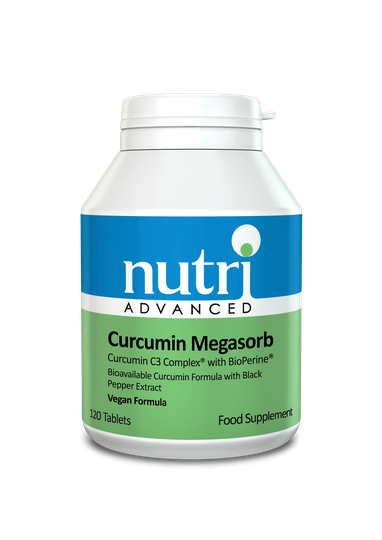 Nutri Advanced Curcumin Megasorb, 120 Tablets