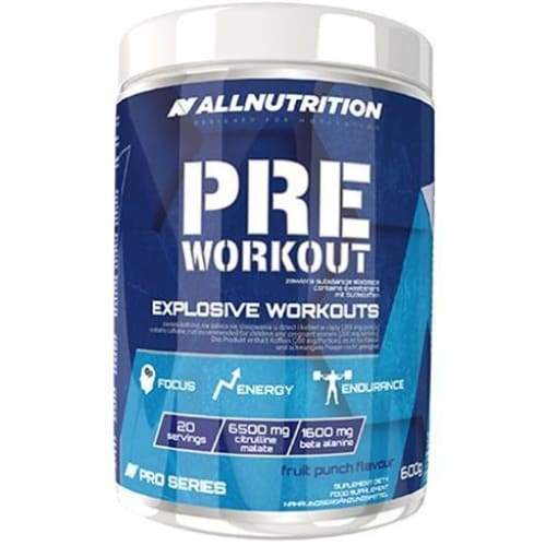 Pre Workout, Fruit Punch - 600 grams