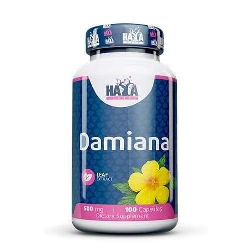 Damiana Leaf Extract, 500mg - 100 caps