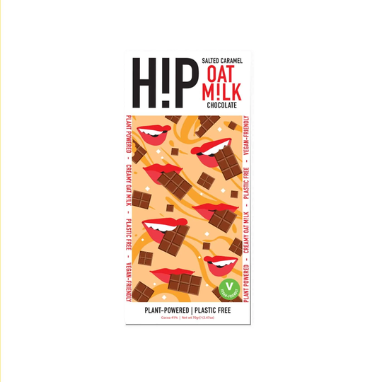 Hip Salted Caramel Oat Milk Chocolate, 70gr