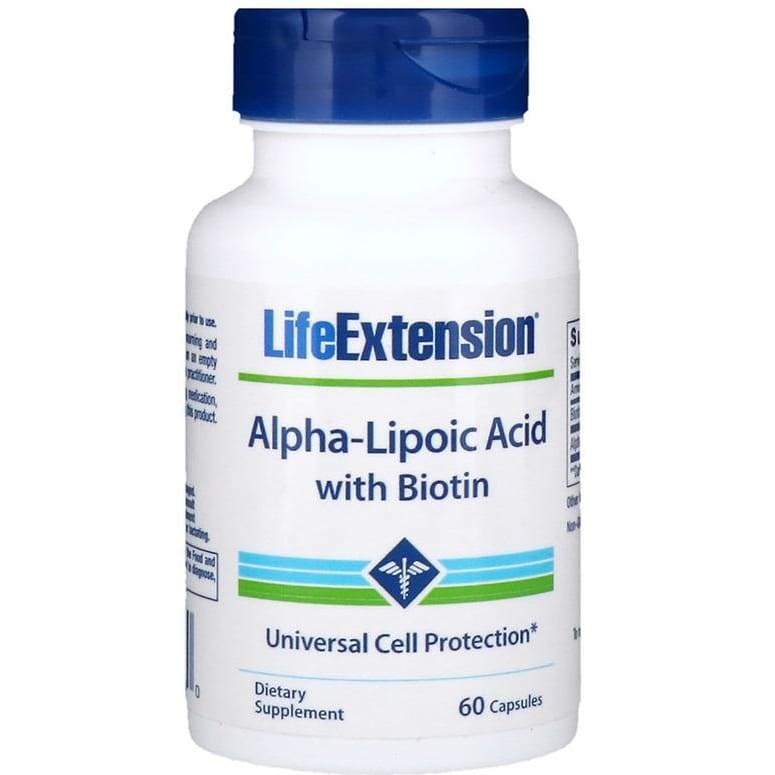Alpha-Lipoic Acid with Biotin - 60 caps