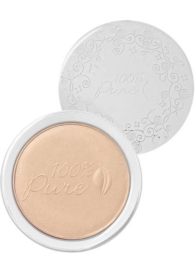 100% Pure Fruit Pigmented Foundation Powder Peach Bisque 9g