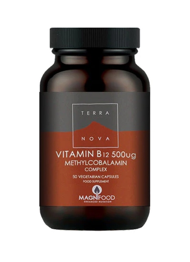 Terranova Vitamin B12 500ug Complex 50 caps