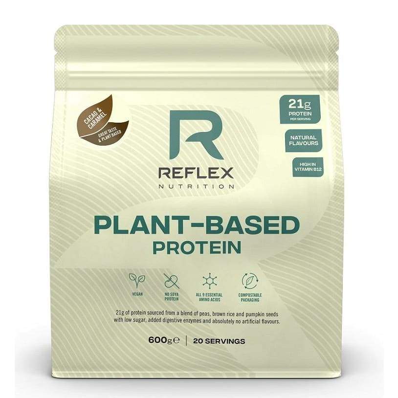 Plant Based Protein, Cacao & Carmel - 600 grams