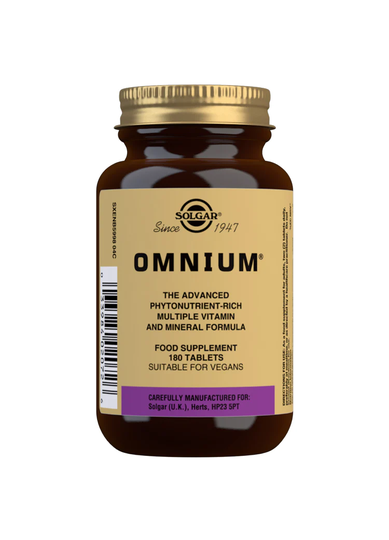 Solgar Omnium (Multi phytonutrient), 180 Tablets
