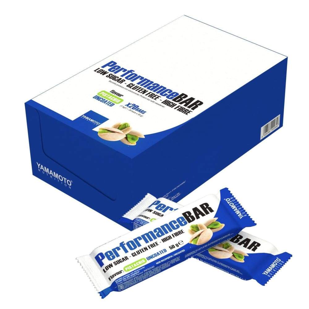PerformanceBAR, Almond Uncoated - 20 x 50g