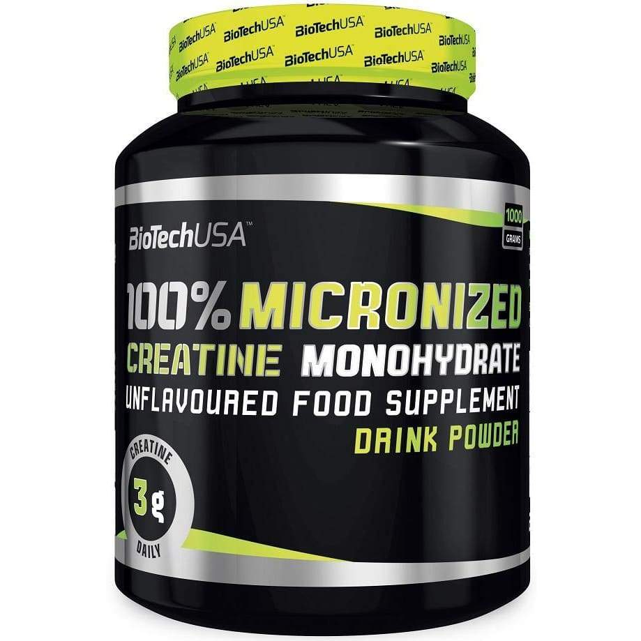 100% Creatine Monohydrate, Unflavoured - 1000 grams