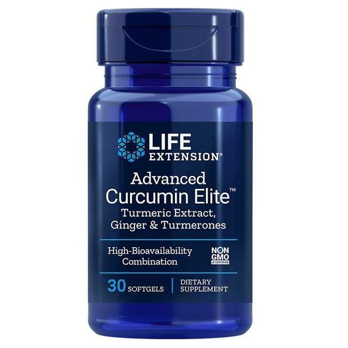 Advanced Curcumin Elite Turmeric Extract, Ginger & Turmerones - 30 softgels
