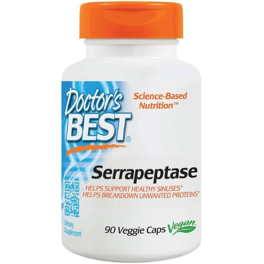 Serrapeptase, 40 000 SPU - 90 vcaps