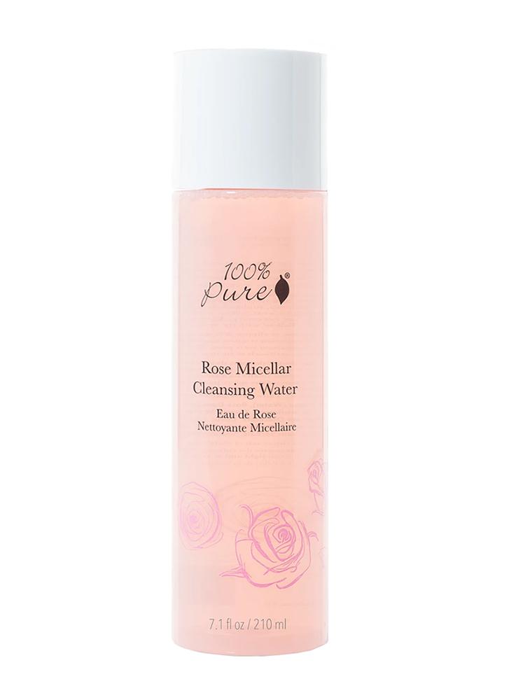 100% Pure Rose Micellar Cleansing Water
