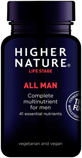 Higher Nature True Food All Man, 90 Capsules