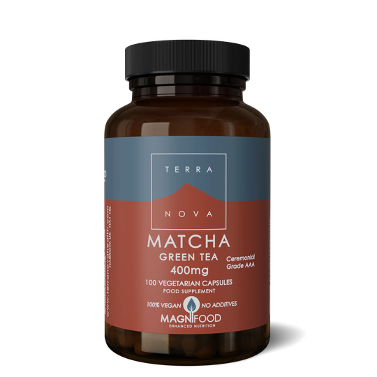 Terranova Matcha Green Tea 400mg, 100 VCapsules