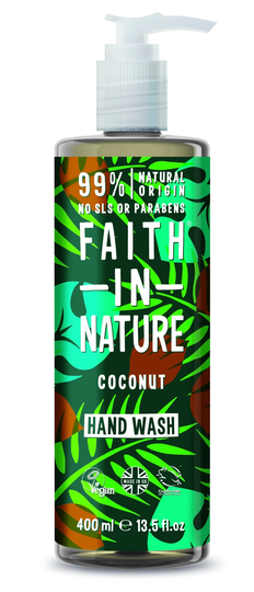 Faith in Nature Coconut Hand Wash, 400ml