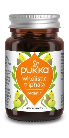 Pukka Wholistic Triphala, 30 Capsules