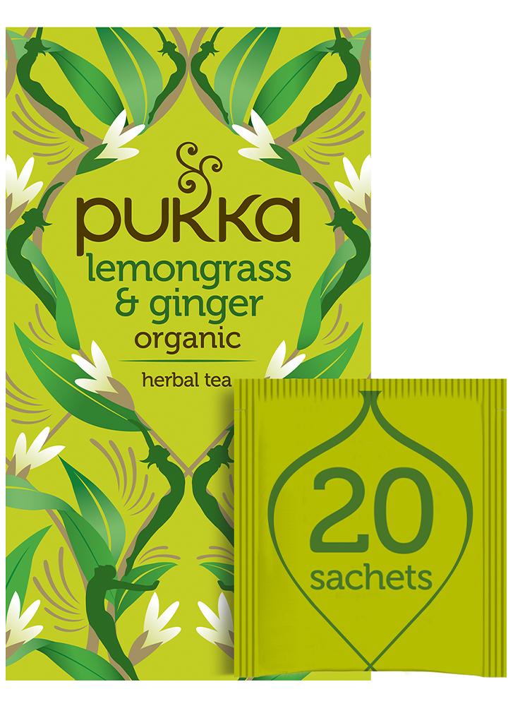 Pukka Lemongrass & Ginger Tea