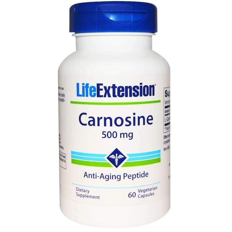 Carnosine, 500mg - 60 vcaps