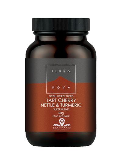 Terranova Tart Cherry Nettle & Turmeric Super Blend Powder
