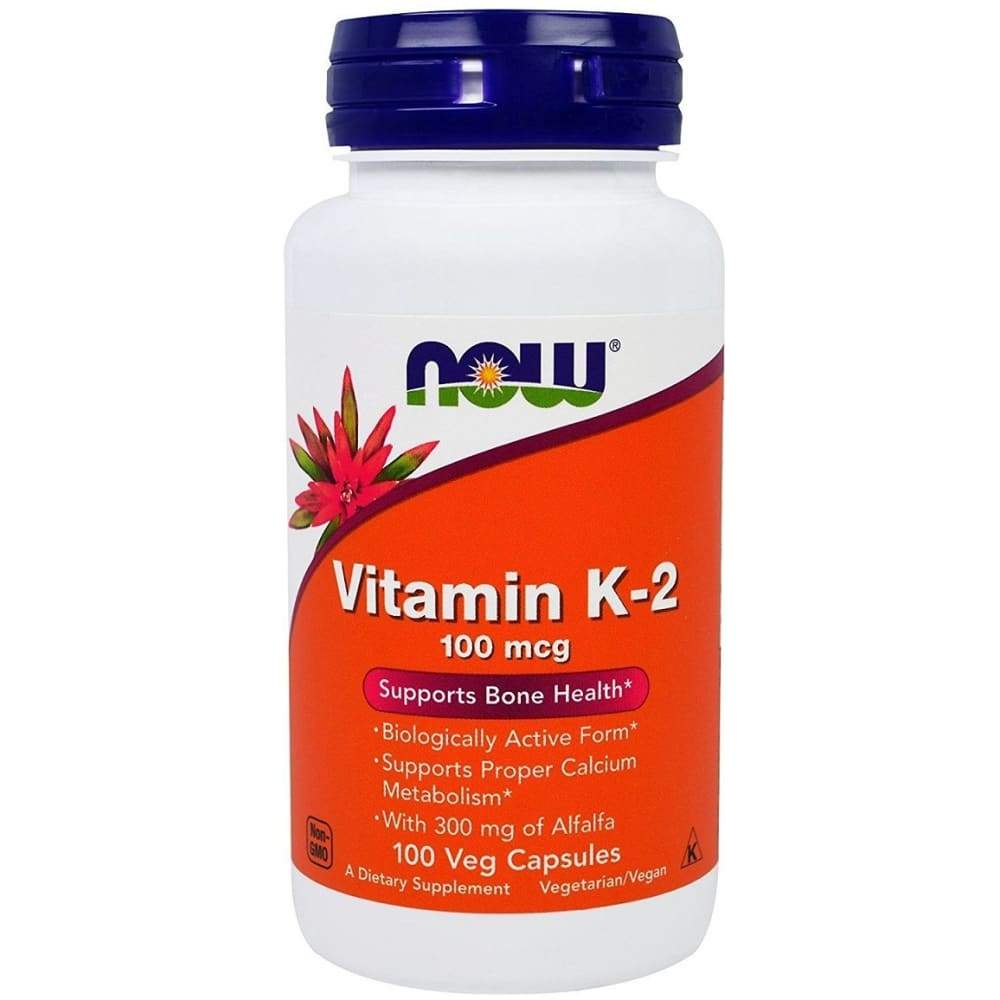 Vitamin K-2, 100mcg - 100 vcaps