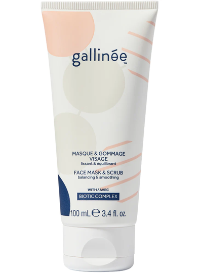 Gallinee Prebiotic Face Mask & Scrub 100ml