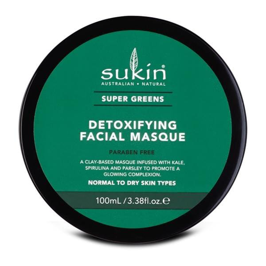 Sukin - Super Greens Detoxifying Clay Mask, 100ml