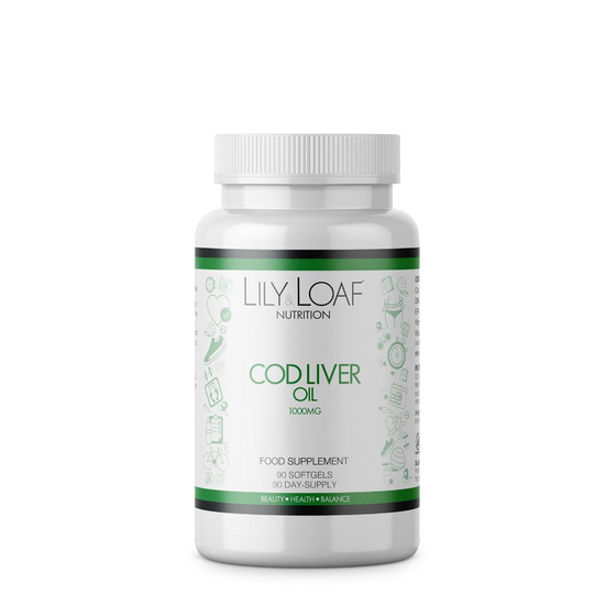 Cod Liver Oil 1000mg (90 Softgel Capsules)