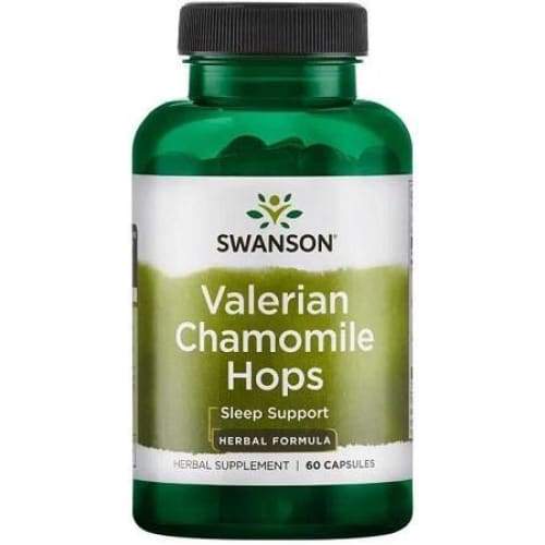 Full Spectrum Valerian, Chamomile & Hops - 60 caps