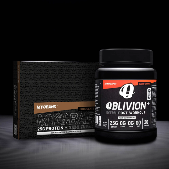 Oblivion Plus & MYOBARs ( Bars and Juice), Blood Orange / Chocolate