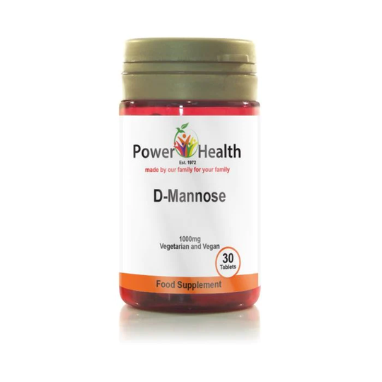 Power Health Power D-Mannose- 1000mg, 30 Tablets