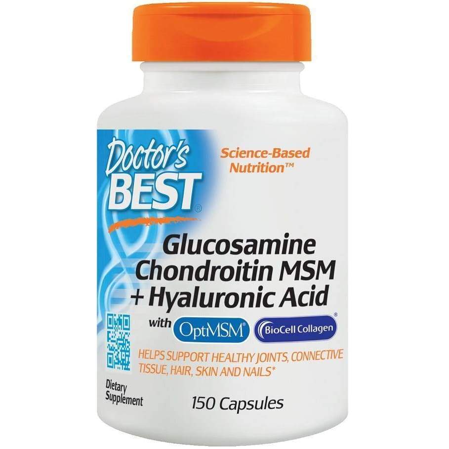 Glucosamine Chondroitin MSM + Hyaluronic Acid - 150 caps