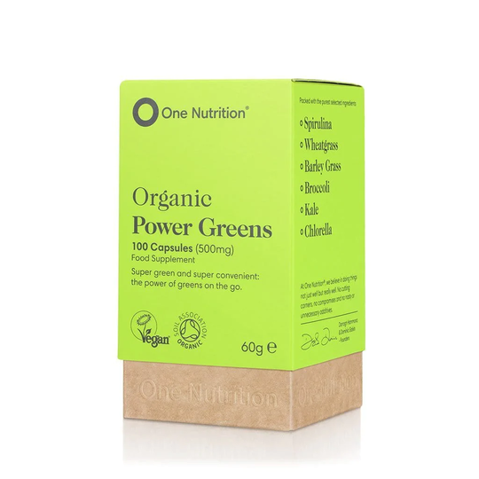 One Nutrition - Power Greens Capsules 500mg, 100 Capsules