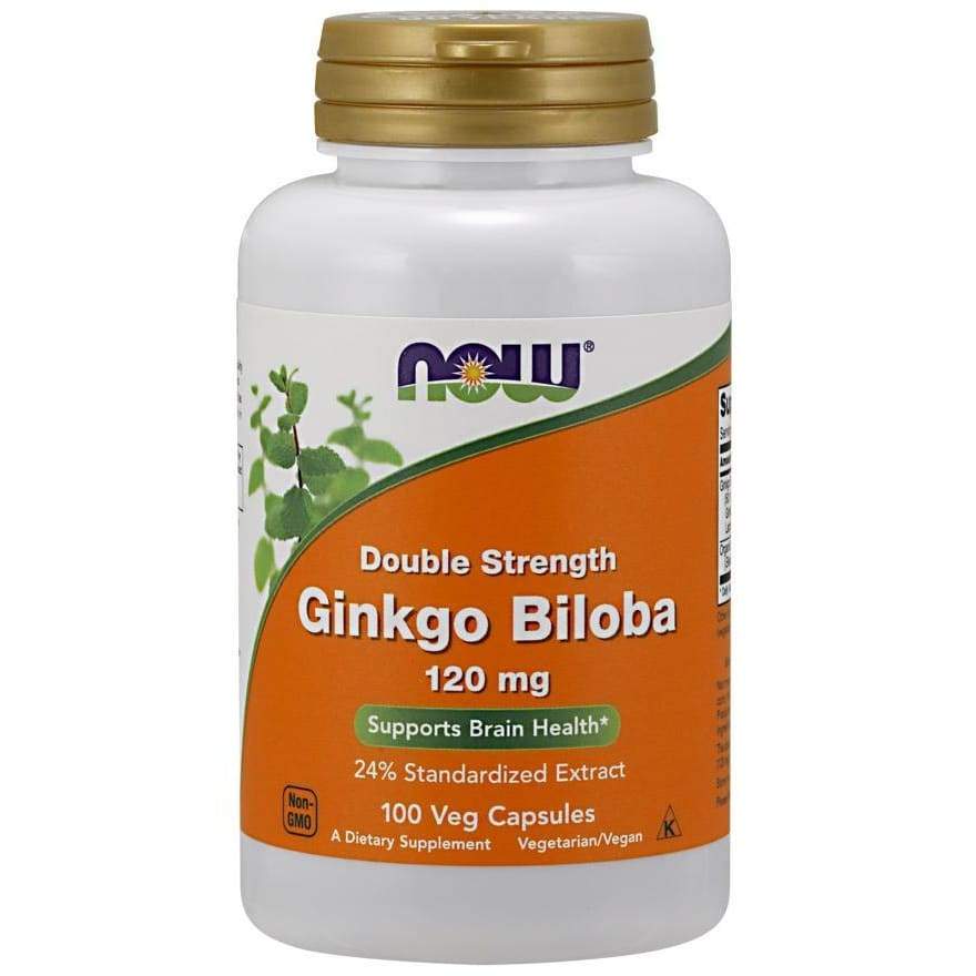 Ginkgo Biloba Double Strength, 120mg - 100 vcaps