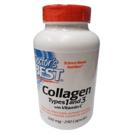 Collagen Types 1 and 3 with Vitamin C, 500mg - 240 caps