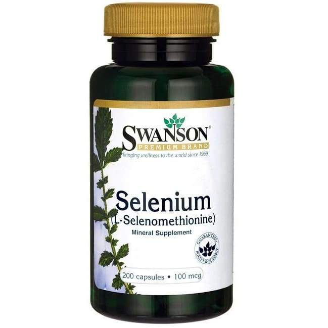 Selenium (L-Selenomethionine), 100mcg - 200 caps