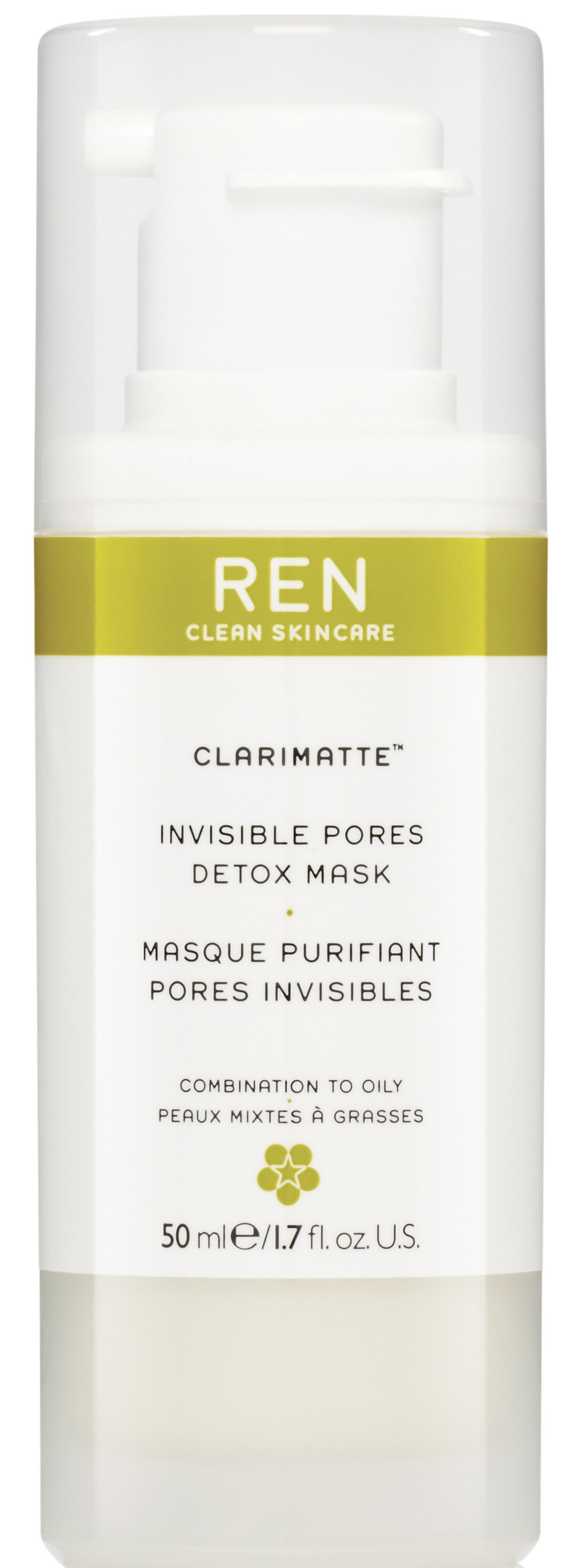 REN - Clairmatte Invisible Pores Detox Mask 50 ml