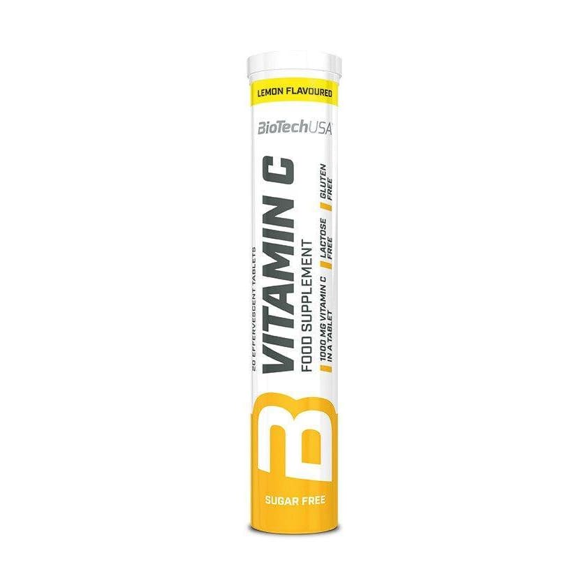 Vitamin C Effervescent, Lemon - 12 x 80g