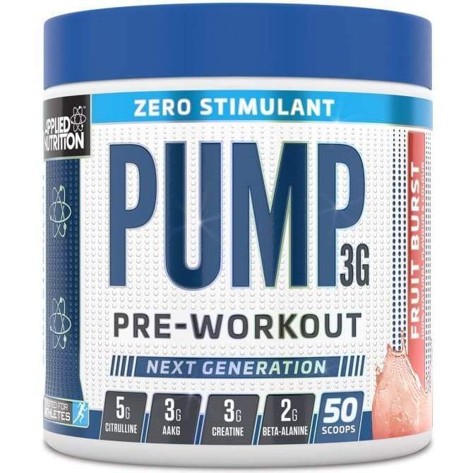 Pump Zero Stimulant, Fruit Burst - 375 grams