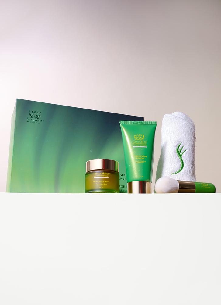 Tata Harper The Glow Facial Holiday Set (worth £121)
