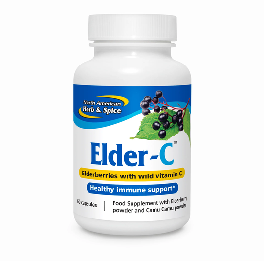 North American Herb & Spice Elder-C, 60 CAPS