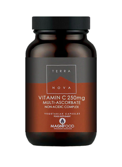 Terranova Vitamin C 250mg Multi Ascorbate Complex 100 caps